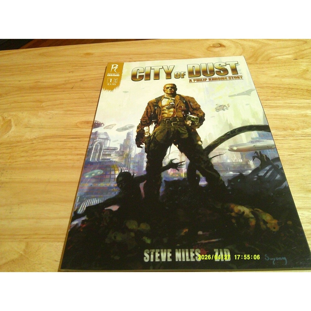City of Dust #1 of 5 Radical Comics Steve Niles Signed Suyong Modern Comic Book